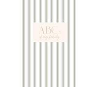 ABCs of My Family: A Baby Shower Guestbook of Love, Letter by Letter