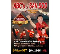 ABC'S of SAN SOO Kung Fu - Vol-25, 26, 27, 28, 29 et 30 - (6 vols) par GM Bill Lasiter [DVD]