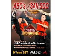 ABC'S of SAN SOO Kung Fu - Vol-7, 8, 9, 10, 11 et 12 - (6 vols) par GM Bill Lasiter [DVD]