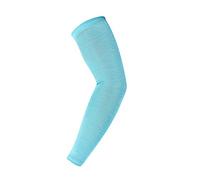 Abcsea 1 Paire de élastique Manches de Protection Solaire, Manches de Bras UV de Longues, Manchette Bras Anti UV (Bleu)