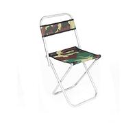 Abcsea 1 Pièce Chaise Extérieure Pliante, Chaise Pliante de Camping, Chaise de Pêche Pliante, Chaise de Jardin Pliante, Chaise Portable - Multicolore
