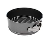 Abcsea 1 Pièce Moulle à Gateau, Moule Gateau Amovible, Moule à Gateaux en Acier au Carbone, Acier au Carbone Robuste de 1 mm, Moulle à Charnière 22cm