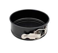 Abcsea 1 Pièce Moulle à Gateau, Moule Gateau Amovible, Moule à Gateaux en Acier au Carbone, Acier au Carbone Robuste de 1 mm, Moulle à Charnière 12cm