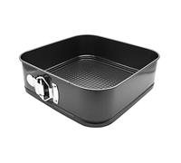 Abcsea 1 Pièce Moulle à Gateau, Moule Gateau Amovible, Moule à Pudding, Moule à Gateaux en Acier au Carbone, Acier au Carbone Robuste de 1 mm, Moulle à Charnière 24cm