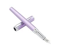 Abcsea 1 Pièce Stylos Plume, Stylo Plume, Plume Fine, Stylo à Plume, Stylo Affaire pour l'école, les Affaires, le Travail, Mauve
