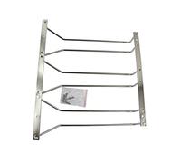 Abcsea 35 cm support de verre à vin, porte-verre à vin, porte-verres suspendu sous le placard, 1PCS (3 rangées)