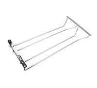 Abcsea 45 cm support de verre à vin, porte-verre à vin, porte-verres suspendu sous le placard, 1PCS (2 rangées)