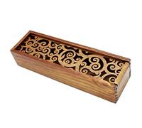 Abcsea Boîte à Stylos en Bois, Plumier, Porte-stylo, étui - Rouler L'herbe