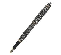 Abcsea Dragon Classique Chinois Stylo Plume Temple Du Ciel - Argent ancien