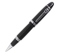 Abcsea Stylo À Bille Roller Spécial Avec Stylo, Grand Canon - Noir avec argent