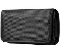 ABCTen Étui de Ceinture Horizontal pour Crosscall Core-X3 / Trekker-M1 Clip Ceinture Coque Holster Oxford Sacoche Smartphone Protection