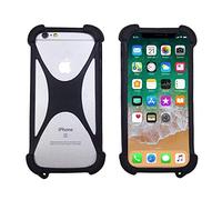 ABCTen Etui pour V Mobile J7 J6 S9 S39 XS Pro 8848 A2 Lite Housse de Coques Bumper Téléphone Cover Konrow City 55 Easy 55 62 Feel/Sky Plus Case Antichoc élasticité Souple Cadre de Protection(Noir)