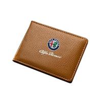 ABCZMG Étui de Protection pour Permis de Conduire pour Alfa Romeo 33 Sportwagon (905A) mit Spoiler 1984-1989, Matériau de Haute Qualité, Porte-permis Ultra-Fin et Minimaliste,D