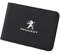 ABCZMG Étui de Protection pour Permis de Conduire pour Peugeot 4008, Matériau de Haute Qualité, Porte-permis Ultra-Fin et Minimaliste,Black