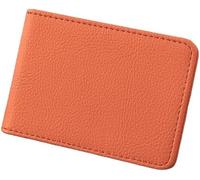 ABCZMG Universel Étui de Protection pour Permis de Conduire pour Mercedes Benz GLE 250 300 320 350 AMG 43 53 63 63S, Matériau de Haute Qualité, Porte-permis Ultra-Fin et Minimaliste,Orange