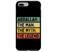 Abdallah The Man The Myth The Legend Funny Personnalisé Coque pour iPhone 7 Plus/8 Plus