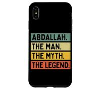 Abdallah The Man The Myth The Legend Funny Personnalisé Coque pour iPhone XS Max
