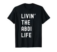 Abdi Vivant la Vie de Abdi Nom Amusant T-Shirt Graphique avec Valeur