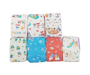 ABDL Diaper Lover Doux Mignon Tigre Couches Imprimées Complet Couches pour Bébés Adultes Incontinence Urinaire Couches Factices Petit Espace M/L/XL,L