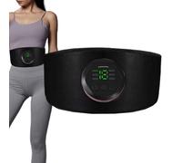 Abdominal Massager, Ab Stimulator Belt, 2,56 x 1,77 x 0,47 pouces, Smart Body Sculptor, 18 niveaux d'intensité, 6 modes de massage, Rechargeable Design, Ideal for Cellulite Reduction, Gym, Workplace
