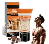 Abdominal Muscle Cream Brule Graisse, Creme Anti Cellulite et Creme Amincissante Ventre, Creme Raffermissante Ventre Abs, Gel Sculptant Corps pour Taille Cuisses Bras, Creme Minceur Homme Femme