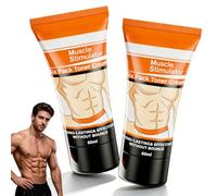 Abdominal Muscle Cream Brule Graisse Lot de 2,Creme Anti Cellulite et Creme Amincissante Ventre,Cremes Raffermissante Ventre et Abs,Taille Cuisses Bras,Cremes Minceur Homme Femme