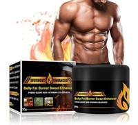Abdominal Muscle Cream, Crème Brûlante de Graisse, Fat Burning Cream, Crème Musculaire Raffermissante, Creme Anti Cellulite for Abdomen Leg Body Waist Shaping, Efficace pour Homme et Femme