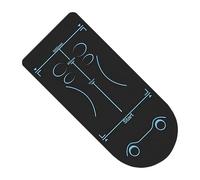 Abdominal Roller Exercise Shield Tapis d'entraînement - Base d'amortissement en EVA portable et durable, plate-forme de soutien de stabilité | Protection d'équilibre de base multifonctionnelle pour