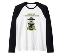 Abduct Me I Have Student Loans Funny Alien Enlèvement Manche Raglan