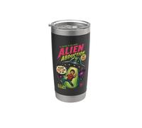 Abduction Alien Drole Art Retro Vintage Gobelet isotherme en acier inoxydable double paroi