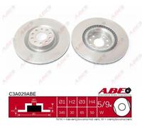 ABE C3A029ABE Disque de frein pour AUDI,SEAT,SKODA,VW