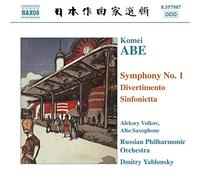 Komei Abe – Symphonie n°1 / Divertimento / Sinfonietta – NAXOS