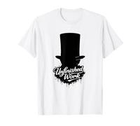 Abe Lincoln Hat Unfinished Work Gettysburg Adresse T-Shirt