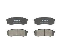 ABE Plaquettes de freins Arrière non préparé pour l'indicateur d'usure Épaisseur 15,2mm C22010ABE Compatible avec TOYOTA LAND CRUISER KDJ12, GRJ12, MITSUBISHI PAJERO IV V8W, V9W, LEXUS