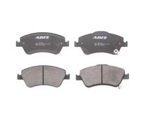 ABE Plaquettes de freins Avant avec indicateur d'usure Épaisseur 19mm C12131ABE Compatible avec TOYOTA RAV 4 III ACA3, ACE, ALA3, GSA3, ZSA3 AURIS NRE15, ZZE15, ADE15, ZRE15, NDE15 AURIS NZE18, ZRE18