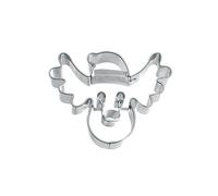 Abeba 191563 Tête de rennes Emporte- Pièces Acier Inoxydable Argent 8 x 8 x 2 cm