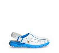 Abeba 37312-42 Dynamic Chaussures sabot ESD Taille 42 Blanc/Bleu
