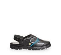 Chaussures de securite professionnelles Abeba - 37331-38 - Dynamic Chaussures sabot ESD Taille 38 Noir/Bleu 38
