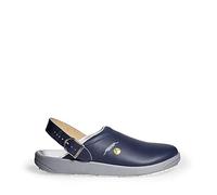 Abeba Chaussures professionnelles Sabot de travail - cuir, Esd, semelle en caoutchouc, Src antidérapant EUR 45