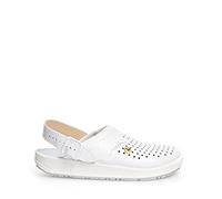 Abeba 5300-46 Rubber Chaussures sabot ESD Taille 46 Blanc