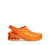 Abeba 9630-38 123 Chaussures sabot autoclavable Taille 38 Orange
