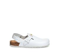 Abeba Chaussures de travail Nature Sabot de travail - cuir lisse, liège caoutchouc, conforme à la norme Esd EUR 36