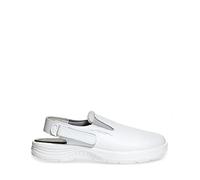Abeba Clog 711130 X-Light Cuir Lisse Blanc