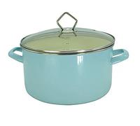 Abeba Krüger 31724PAB Sylt Cocotte Émail Bleu 24 cm