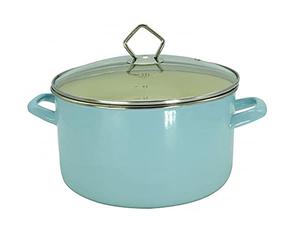 Abeba Krüger 31724PAB Sylt Cocotte Émail Bleu 24 cm