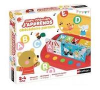 cavernedesjouets Abécédaire Parlant - Lettres, Alphabet, Mots, comptines - J'apprends langage - Jeu interactif 2-4 Ans - Jouet Educatif et Carte