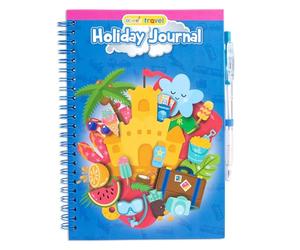 abeec Holiday Journal - Kids Travel Activity Packs - Journal For Kids - Plane Activities For Kids - Kids Travel Journal - Travel Kids - Contains Travel Activities For Kids, Travel Diary Journal & Pen