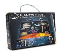 Abeec Puzzle Géant 3D au Sol NASA, Puzzle Géant pour Le Sol, Système Solaire pour Enfants, Puzzles au Sol pour Enfants de 4 Ans, Puzzles en Jigsaw pour Enfants 3-4 Ans