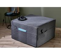 Abeil - Chauffeuse - Matelas d'Appoint de Luxe - Mémoire de Forme - Déhoussable et Lavable à 30°C - Certifiée Oeko-Tex - avec Housse