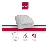 ABEIL Couette chaude Douceur Absolue 220x240 cm blanc Blanc https://www.fnac.com/mp42819176/ABEIL-Couette-chaude-Douceur-Absolue-220x240-cm-blanc/w-4?oref=3cb2a89b-4f48-f573-aabf-8300effe29d3
